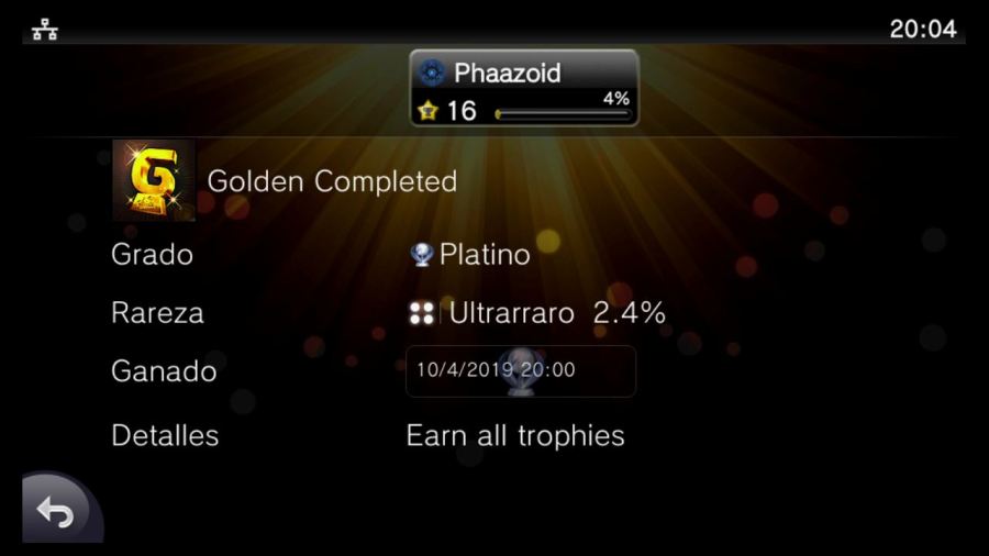 Platinum Trophy